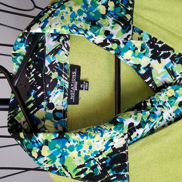 Notations Petite shirt/sweater - Picture 2 of 7